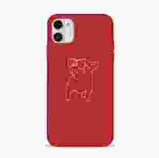 Чохол Pump Silicone Minimalistic Case for iPhone 11 Pug With