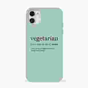 Чохол Pump Silicone Minimalistic Case for iPhone 11 Vegetarian Wiki