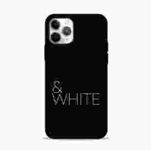 Чохол Pump Silicone Minimalistic Case for iPhone 11 Pro Black&White