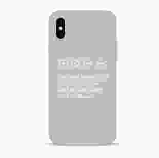Чохол Pump Silicone Minimalistic Case for iPhone X/XS Instruction