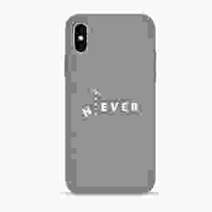Чохол Pump Silicone Minimalistic Case for iPhone X/XS N-EVER