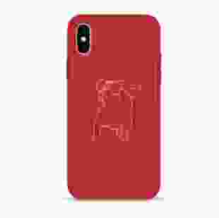 Чохол Pump Silicone Minimalistic Case for iPhone X/XS Pug With