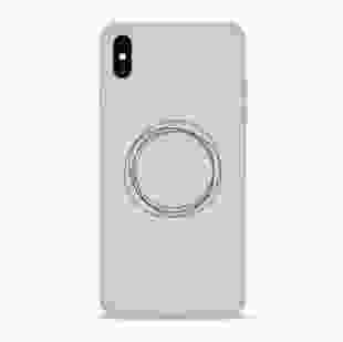 Чохол Pump Silicone Minimalistic Case for iPhone XS Max Circles on Light