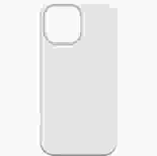 Захисний чохол MAKE Silicone для Apple iPhone 16 Pro Max Titanium White