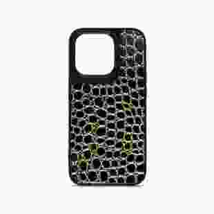 Захисний чохол Harder Crocosaur для Apple iPhone 15 Black