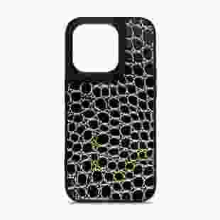 Захисний чохол Harder Crocosaur для Apple iPhone 14 Pro Black