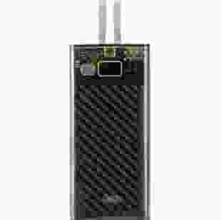 Зовнішній акумулятор (павербанк) XO PR196 20000mAh 22.5W Brown