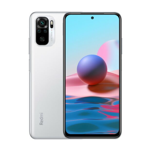 Смартфон Xiaomi Redmi Note 10 4/128GB Pebble White