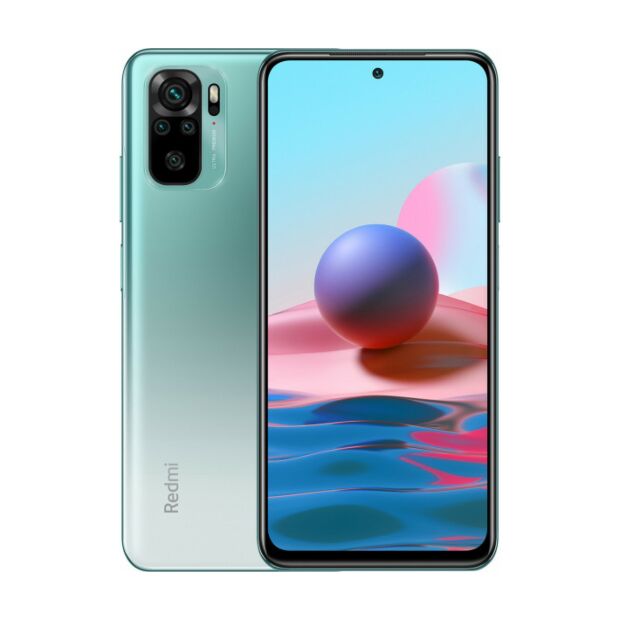 Смартфон Xiaomi Redmi Note 10 6/128 Lake Green