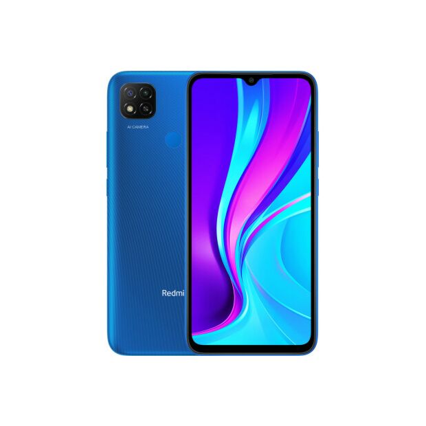 Смартфон Xiaomi Redmi 9C 3/64GB Twilight Blue NFC