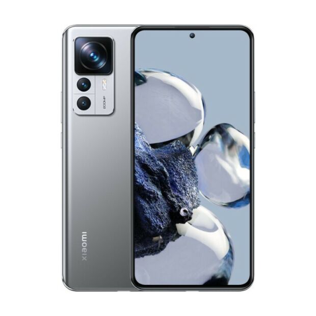 Смартфон Xiaomi 12T PRO Silver 12/256GB