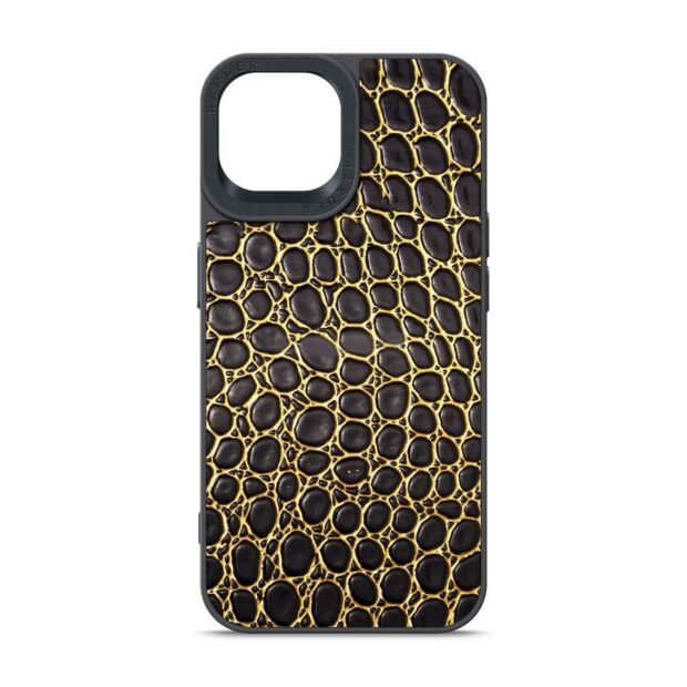 Захисний чохол Harder Crocosaur для Apple iPhone 14 Black