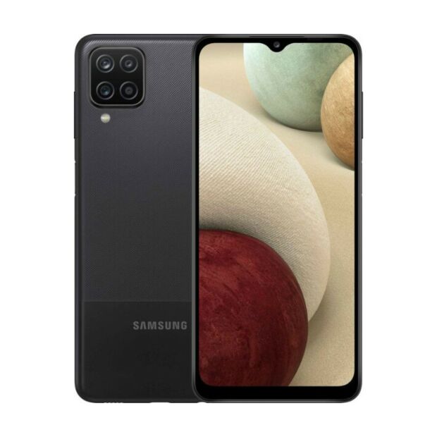 Смартфон Samsung Galaxy A12 3/32Gb BLACK (SM-A127FZKUSEK)