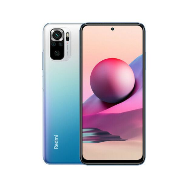 Смартфон Xiaomi Redmi Note 10S 6/128GB Ocean Blue (MZB08Y6EU)