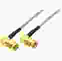 4Hawks Антенний кабель RP-SMA to RP-SMA cable, R/A, black, H155, 20м, 1 шт