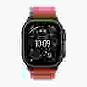 Смарт-годинник Apple Watch Ultra 3 GPS + Cellular 49mm Black Titanium Case with Terra Cotta Alpine Loop - Small (MF254+MG9D4)