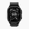 Apple Watch Ultra 3 GPS + Cellular 49mm Black Titanium Case with Black Alpine Loop - Medium (MF0V4)
