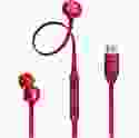 Дротові навушники JBL T310C USB-C Red