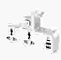 Мережевий Перехідник із Нічником LDNIO SC2311 2 port/1PD/1 QC 3.0/1 USB/ 2 PSocket/ Led lamp (White)