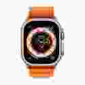 Смарт-годинник Apple Watch Ultra GPS + Cellular 49mm Titanium Case with Orange Alpine Loop - Medium (MQEU3/MQFL3)