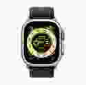 Смарт-годинник Apple Watch Ultra GPS + Cellular 49mm Titanium Case with Black/Gray Trail Loop - M/L (MQF53/MQFX3)