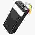 Зовнішній акумулятор (павербанк) Borofone BJ18A LED 30000mAh Black