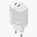 Мережевий зарядний пристрій Gelius Dos GP-HC062 40W 2Type-C White