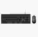 Комплект 2в1 2E MK401 USB Black