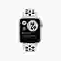 Смарт-годинник Apple Watch SE Nike GPS 40mm Silver Aluminum Case with Pure Platinum/Black Nike Sport Band (MYYD2)