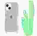 Чохол WAVE Clear Case With Strap iPhone 15 (Green)