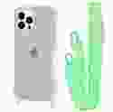 Чохол WAVE Clear Case With Strap iPhone 14 Pro Max (Green)