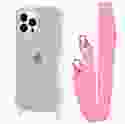 Чохол WAVE Clear Case With Strap iPhone 15 Pro Max (Pink)