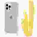 Чохол WAVE Clear Case With Strap iPhone 15 Pro Max (Yellow)
