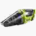 Ryobi Пилосос акумуляторний ручний ONE+ R18HV-0, 18В, 410 л/сек, solo (без АКБ та ПУ)