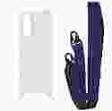 Чохол з ремінцем WAVE Clear Case With Strap для Xiaomi Poco M6 Pro 4G Midnight Blue