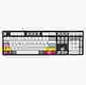 Varmilo MA108M V2 CMYK[EC Rose V2, RU]