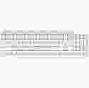 Клавіатура 2Е KS220 WL White