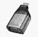 Перехідник Hoco UA34 Type-C to VGA 2K 60HZ Gray