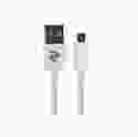 Кабель Micro USB 2E Molding Type microUSB 1m White (2E-CCMAB-WT)