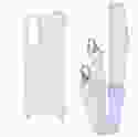 Чохол з ремінцем WAVE Clear Case With Strap для Xiaomi Poco M6 Pro 4G Light Purple