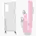 Чохол з ремінцем WAVE Clear Case With Strap для Xiaomi Poco M6 Pro 4G Pink Sand