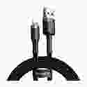 Кабель Lightning Baseus Kevlar Lightning Cable 1m Black (CALKLF-BG1)