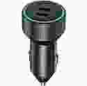 Автомобільний зарядний пристрій Gelius PowerRide GP-CC011 1USB + 2Type-C 60W (45W C1+ 15W A+C2) Black