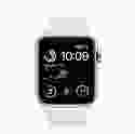 Смарт-годинник Apple Watch SE 2 GPS 40mm Silver Aluminum Case with White Sport Band - S/M (MNT93)