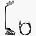 Офісна настільна лампа Baseus Comfort Reading Mini Clip Lamp Dark Gray (DGRAD-0G)