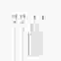 Зарядний пристрій ArmorStandart AMHJ83 20W USB-C White + кабель USB-C to USB-C