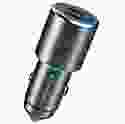 Автомобільний зарядний пристрій Proove Double Energy 50W Type-C + Type-C Metal Gray