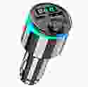 Автомобільний зарядний пристрій Proove FM Launcher Nexus 30W (PD+QC3.0) Type-C+USB Black