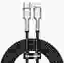 Кабель Baseus Cafule Metal Type-C to Lightning PD 20W (2m) Black