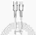 Кабель Baseus Cafule Metal Type-C to Lightning PD 20W (2m) White